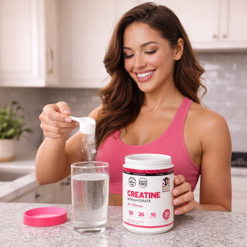 Creatine Monohydrate: Más energía, fuerza y rendimiento